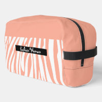 Monogram Turquoise Striped Zebra Muster Trendy