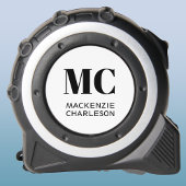 Monogram Two Initials Custom Maßband