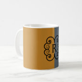Monogram Two Tone Kaffeetasse (Vorderseite Links)
