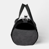 Monogram Two Tone Modern Black and Light Gray Duffle Bag (Rechts)