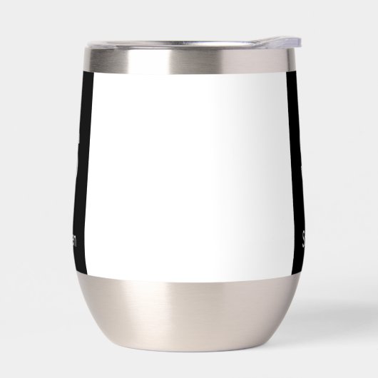 Monogram Two Tone Modern Black and White (Links)