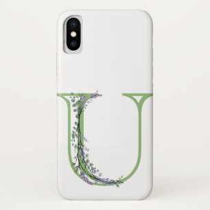 Monogram U Lavendel Eucalyptus Case-Mate iPhone Hülle