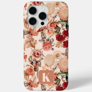 Monogram Urfall Herbst Floral iPhone Fall Case-Mate iPhone Hülle