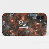 Monogram Ursprüngliche Weihnachtsbaumleuchten Case-Mate iPhone Hülle (Rückseite (Horizontal))