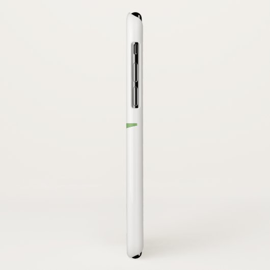 Monogram V Lavendel Eucalyptus Case-Mate iPhone Hülle (Hinten/Links)