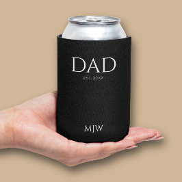 Monogram Vater Est Modern Black Dosenkühler