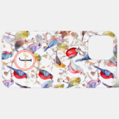 Monogram Verzauberung Wasserfarbenmuster Case-Mate iPhone Hülle (Rückseite (Horizontal))