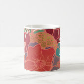 Monogram Vintag Floral Coffee Tasse (Mittel)
