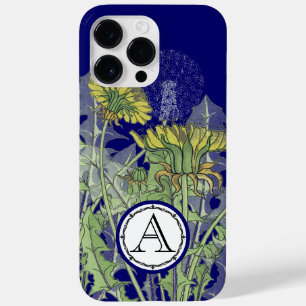 Monogram Vintag Modern Dandilion Blume iPhone Case-Mate iPhone Hülle