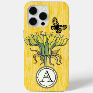 Monogram Vintag Modern Dandilion Blume iPhone Case-Mate iPhone Hülle