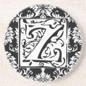 Monogram Vintag Z Wedding Anniversary Untersetzer (Vorne)