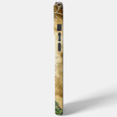 Monogram Vintage-Vogel Eiffelturm Case-Mate iPhone Hülle (Rückseite / Links)