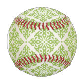 Monogram Vintagetapete Baseball (Vorderseite)
