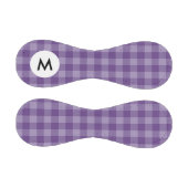 Monogram Violet im Hintergrund Baseball (Paneele)