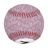 Monogram Violet lace Baseball (Rückseite)
