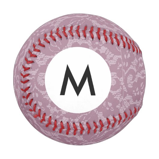 Monogram Violet lace Baseball (Vorderseite Links)