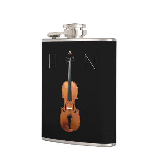 Monogram Violin Black Flachmann (Links)