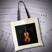 Monogram, Violin Classic Music Black Tragetasche