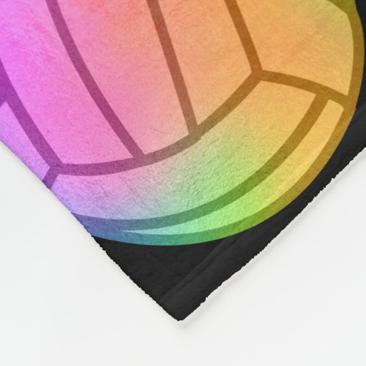 Monogram Volleyball Fleecedecke (Ecke)