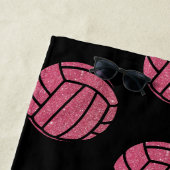 Monogram Volleyball Strandtuch (Beispiel)