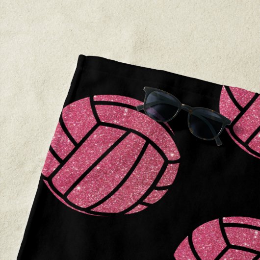 Monogram Volleyball Strandtuch (Beispiel)