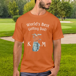 Monogram von der personalisierten Welt zum besten  T-Shirt