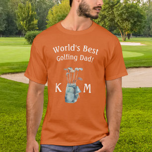 Monogram von der personalisierten Welt zum besten T-Shirt
