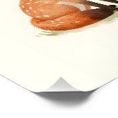 Monogram-Waldtiere Poster (Ecke)