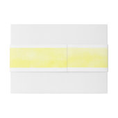 Monogram Wappen Amalfi Küste Italienische Zitronen Einladungsbanderole (Rückseitenbeispiel)