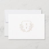 Monogram Wappen Card (Vorderseite)