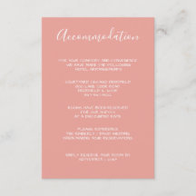 Monogram Wappen Gold Blush-Unterkunftskarten