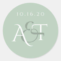 Monogram Wedding Siegel Sage Wedding Initials