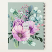 Monogram WEDER PLANER lila Blume Neuigkeiten (Rückseite)