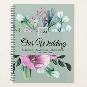 Monogram WEDER PLANER lila Blume Neuigkeiten