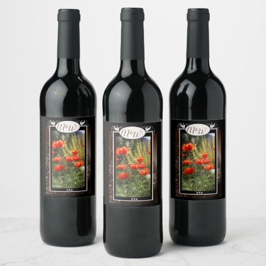 Monogram Weinetikett (Flaschen)