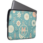 Monogram Whimsical Blogs Laptopschutzhülle (Vorne Rechts)