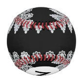 Monogram White Lace Baseball (Rückseite)