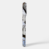 Monogram Winter Snowy Tree Crown Foto - Case-Mate iPhone Hülle (Rückseite / Rechts)