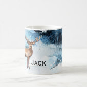 Monogram Winterstag Outdoorsman Kaffeetasse (Mittel)