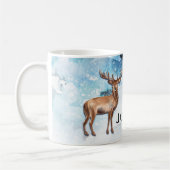 Monogram Winterstag Outdoorsman Kaffeetasse (Links)