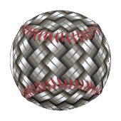 Monogram Woven Metal Muster Baseball (Vorderseite)
