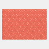 Monogram Wreath Frohe Weihnachtsfeiertage Geschenkpapier Set (Vorderseite 2)