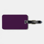 Monogram X-Gepäckmarke Gepäckanhänger (Rückseite horizontal)