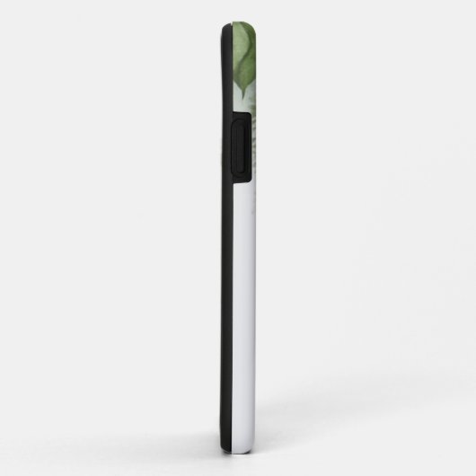 Monogram Y Elegant Greenery Case-Mate iPhone Hülle (Hinten/Rechts)