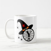 Monogram Y Halloween Hexenspinnen Dein Name Kaffeetasse (Links)