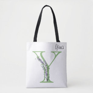 Monogram Y Lavendel Eucalyptus Tasche