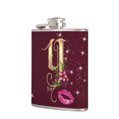 Monogram Y Wrapped Flask, 6 oz. Flachmann (Links)