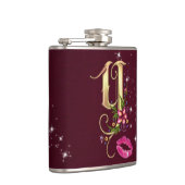 Monogram Y Wrapped Flask, 6 oz. Flachmann (Rechts)
