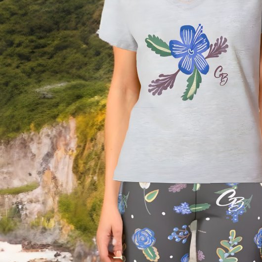 Monogram Yoga Hose für ein Mädchen, das alles hat