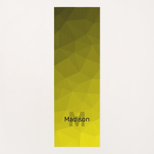 Monogram Yogamatte (Vorderseite)